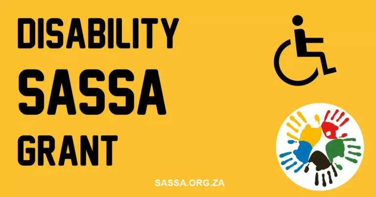 SASSA Disability Grant – Application & Eligibility Details