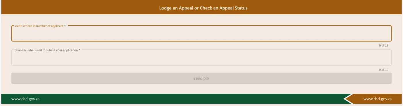 SASSA Status Check Appeal Submit